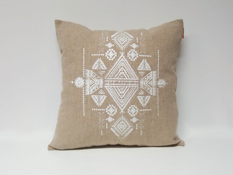 Housse Coussin Sérigraphie Broderie n°5