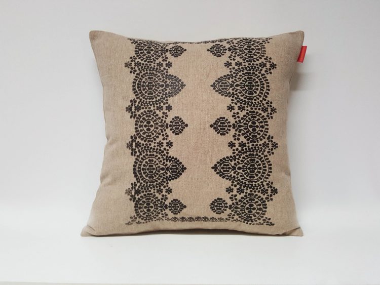 Housse Coussin Sérigraphie Broderie n°7