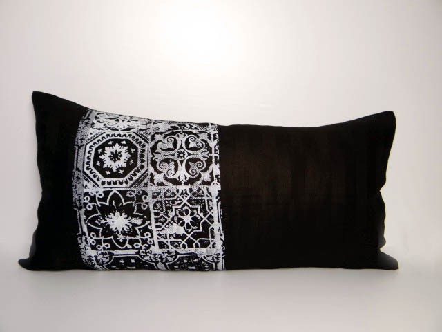 Housse Coussin Broderie Maroc Tafraout
