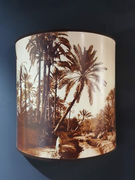 Applique murale palmier Sépia sissimorocco