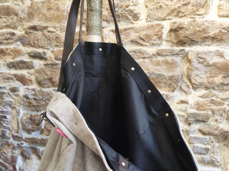 Sac Chameau intérieur zoom poche