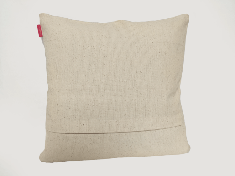 coussin visage femme coton decoration dos