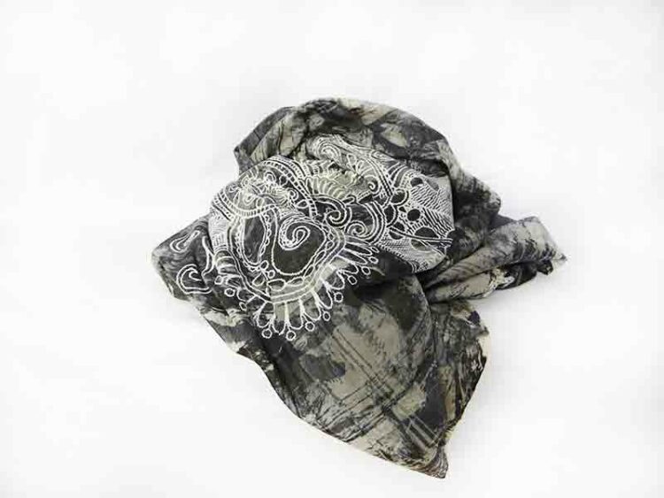 etole ete tissus sissimorocco creation foulard unique 1