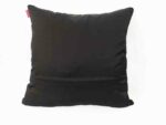 housse coussin palmier velours dossier