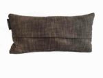 mini coussin laine et cuivre dos