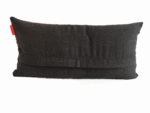 mini housse de coussin bordeau dos